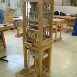 Mannequin à l'atelier