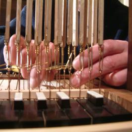 Vergettes, demoiselles et clavier