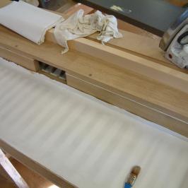 Peau collée sur les barrages