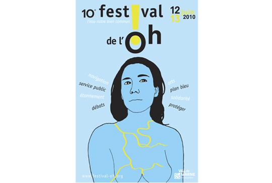 Affiche festival de l'Oh!
