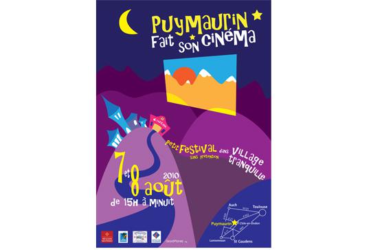 Affiche du festival de Puymaurin